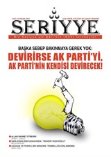 Seriyye İlim, Fikir, Kültür ve Sanat Dergisi Sayı: 43 Nisan 2022