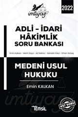 İmtiyaz Adli - İdari Hakimlik Soru Bankası Medeni Usul Hukuku