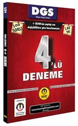 DGS Son Format 4'lü Çözümlü Deneme