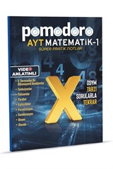 Pomodoro AYT Matematik -1 Konu Soru Süper Pratik Notlar