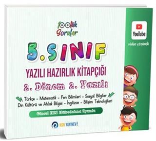 5. Sınıf Yazılı Hazırlık Kitapçığı 2. Dönem 2. Yazılı