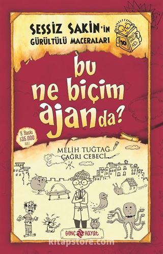 Bu Ne Biçim Ajanda? / Sessiz Sakin'in Gürültülü Maceraları 10 (Karton Kapak)