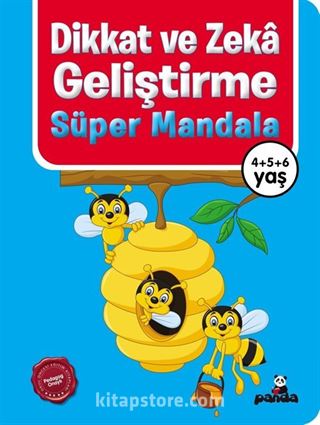 Dikkat ve Zeka Geliştirme Süper Mandala