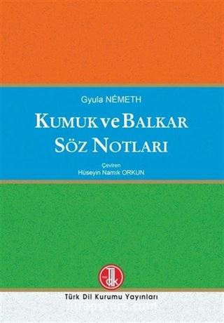 Kumuk ve Balkar Söz Notları