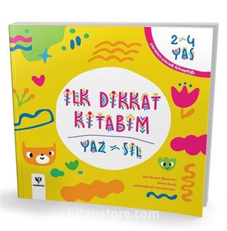 İlk Dikkat Kitabım - Yaz Sil