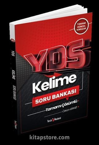 YDS Kelime Tamamı Çözümlü Soru Bankası