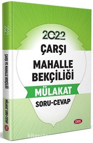 Çarşı ve Mahalle Bekçiliği Mülakat Soru-Cevap