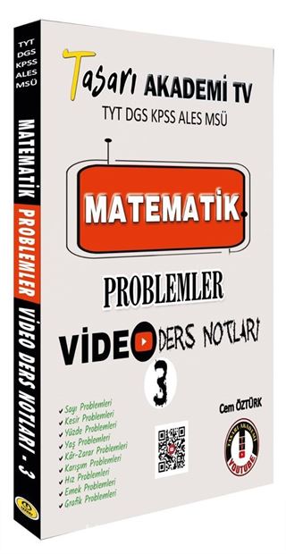 Matematik Problemler Video Ders Notları 3