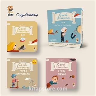 Çocuk Üniversitesi Fizik Seti (3 Kitap)