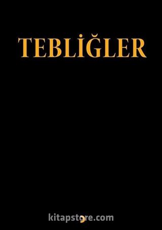 Tebliğler