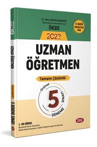 Uzman Öğretmen Tamamı Çözümlü 5 Deneme Sınavı