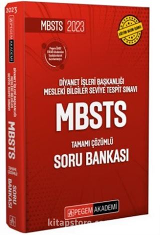 2023 Diyanet İşleri Başkanlığı Mesleki Bilgiler Seviye Tespit Sınavı Tamamı Çözümlü Soru Bankası