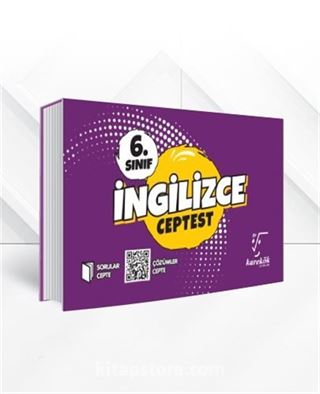 6. Sınıf İngilizce Cep Test