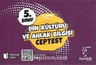 5. Sınıf Din Kültürü ve Ahlak Bilgisi Cep Test