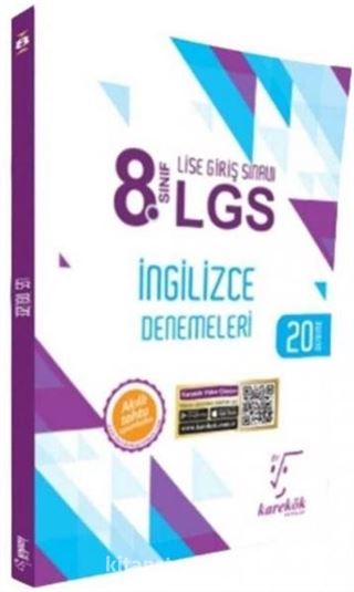 8. Sınıf LGS İngilizce 20 Deneme