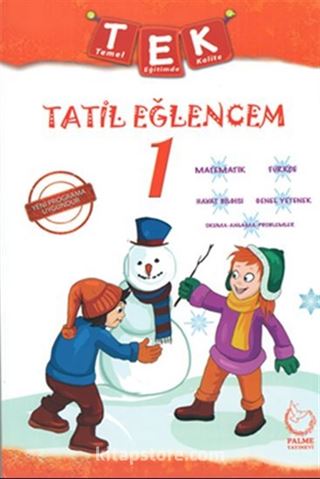 1. Sınıf Tek Tatil Eğlencem Seti