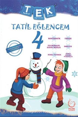 4. Sınıf Tek Tatil Eğlencem Seti