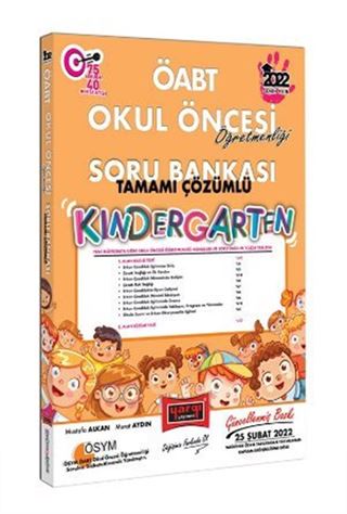 2022 ÖABT Okul Öncesi Öğretmenliği Kindergarten Tamamı Çözümlü Soru Bankası