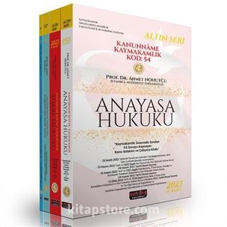 Kanunname Kaymakamlık Kod : 54 (4 kitap set)