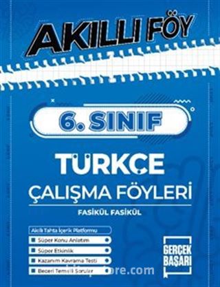 6. Sınıf Türkçe Akıllı Föy