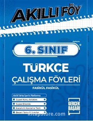 6.Sınıf Türkçe Akıllı Föy