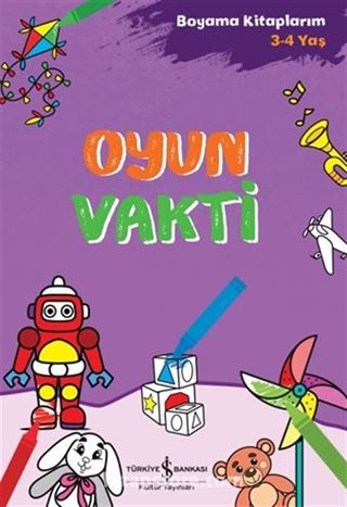 Oyun Vakti Boyama Kitaplarım 3-4 Yaş