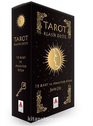 TAROT Klasik Deste, 78 Kart ve Anahtar Kitap