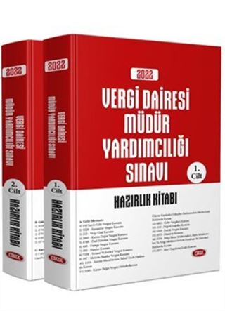 Vergi Dairesi Müdür Yardımcılığı Sınavı Hazırlık Kitabı