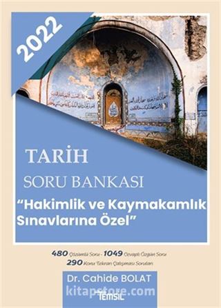 Tarih Soru Bankası 'Hakimlik Ve Kaymakamlık Sınavlarına Özel'