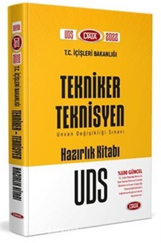 T. C. İçişleri Bakanlığı Tekniker - Teknisyen Uds Hazırlık Kitabı