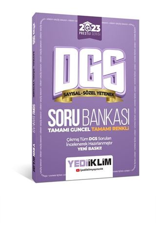 2023 Prestij Serisi DGS Sayısal-Sözel Yetenek Soru Bankası