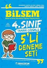 4. Sınıf Tamamı Çözümlü 5'li Deneme