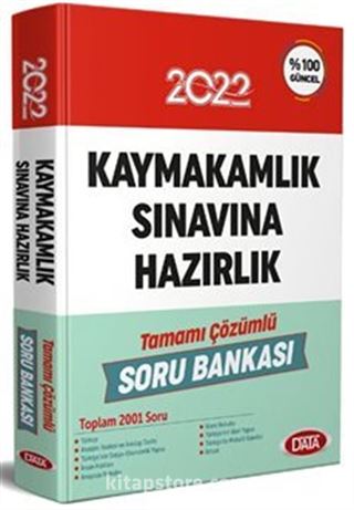 Kaymakamlık Sınavına Hazırlık Tamamı Çözümlü Bankası