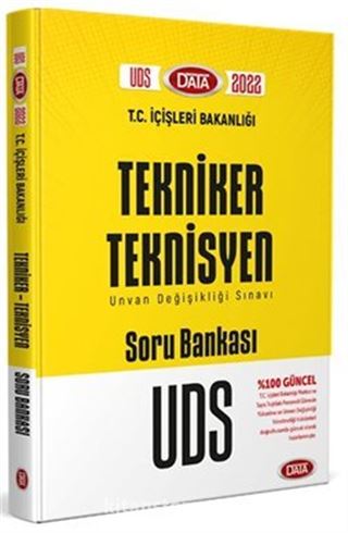 T.C. İçişleri Bakanlığı Tekniker - Teknisyen UDS Soru Bankası