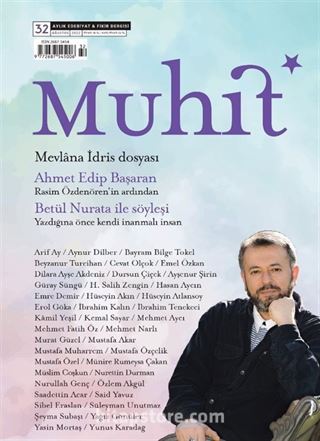 Muhit Aylık Edebiyat Fikir Dergisi Sayı:32 Ağustos 2022