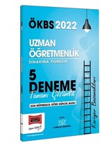 2022 ÖKBS Kariyer Basamakları Uzman Öğretmenlik Sınavına Yönelik Tamamı Çözümlü 5 Deneme