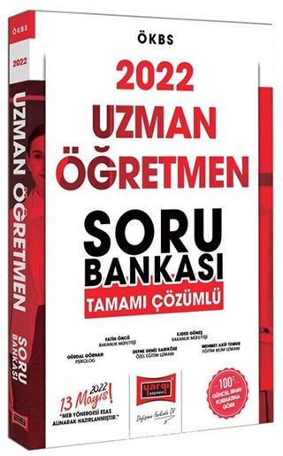 2022 ÖKBS Uzman Öğretmen Tamamı Çözümlü Soru Bankası