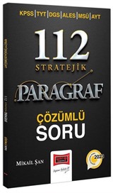 2023 KPSS TYT DGS ALES MSÜ AYT 112 Stratejik Paragraf Çözümlü Soru Bankası