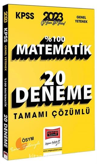 2023 KPSS Matematik Tamamı Çözümlü 20 Deneme