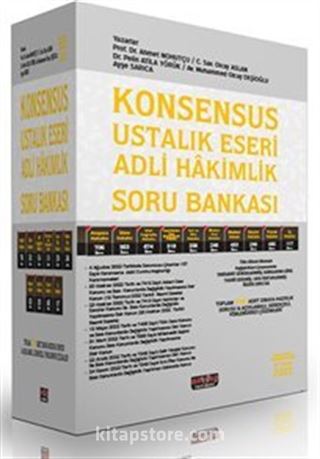 Konsensus Ustalık Eseri Adli Hakimlik Soru Bankası