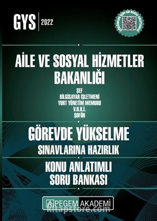 2022 Aile ve Sosyal Hizmetler Bakanlığı Şef Bilgisayar İşletmeni Görevde Yükselme Konu Anlatımlı Soru Bankası