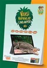 Vahşi Hayvanlar Canlanıyor 4D+ Kitap (7 Vahşi Hayvan+ Canlanan Kitap+ AR-Mobil Uygulama