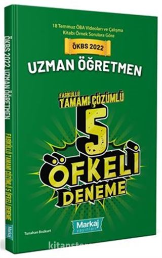 Uzman Öğretmen Tamamı Çözümlü Öfkeli 5 Fasikül Deneme