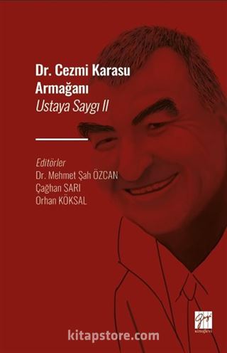 Dr. Cezmi Karasu Armağanı / Ustaya Saygı II