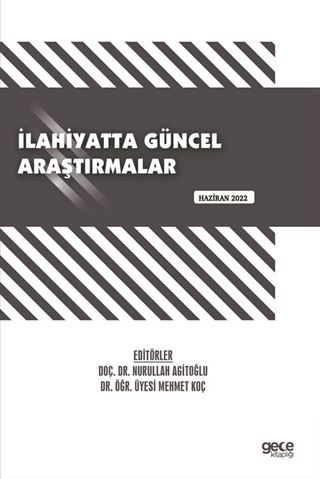 İlahiyatta Güncel Araştırmalar / Haziran 2022