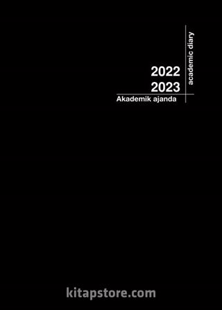 2022-2023 Akademik Ajanda (Siyah)