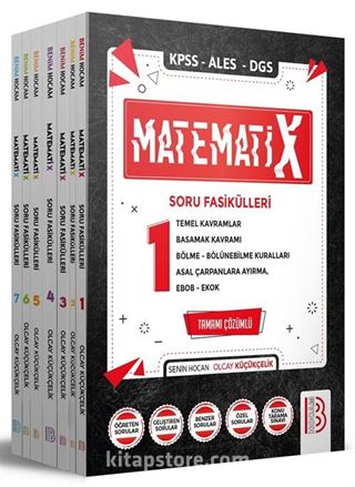 2022 KPSS ALES DGS MatematiX Soru Fasikülleri Seti