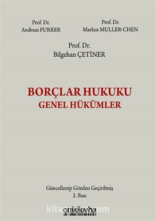 Borçlar Hukuku Genel Hükümler