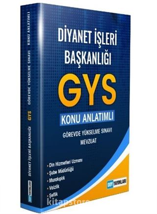 Diyanet İşleri Başkanlığı GYS Görevde Yükselme Sınavı Konu Anlatımlı