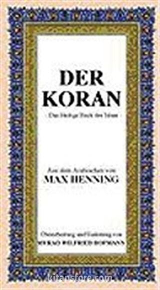 Der Koran (Almanca Orta Boy Karton Kapak)